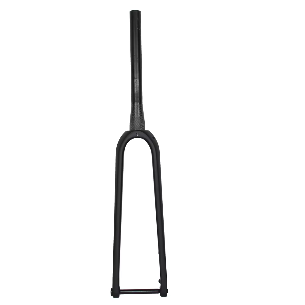 New Flat Mount Disc Brake 700C Cyclocross Bicycle Forks Offset 50mm Carbon Gravel Bike Fork
